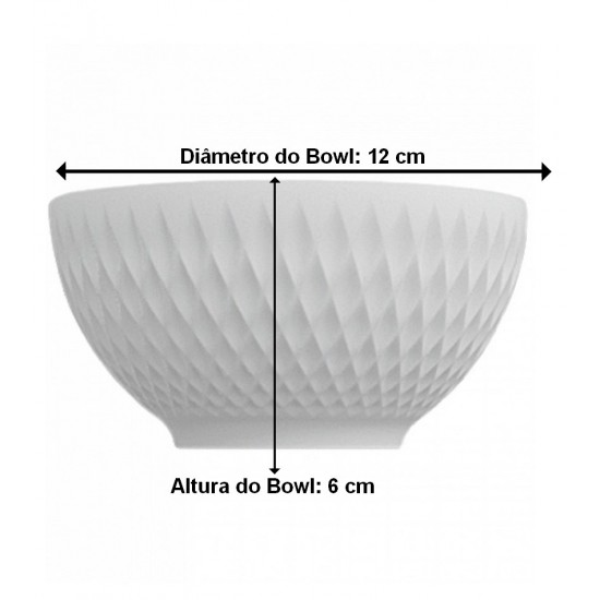 Bowl 390ml 12cm Oslo Porcelana Germer